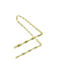 Twisted Flat 26 Sissy Bar 90/Degrees Gold.